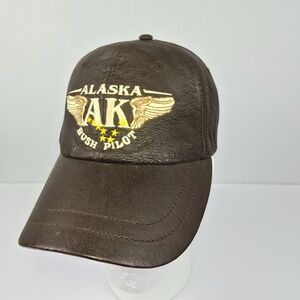 Alaska Bush Pilot Dark Brown Cap